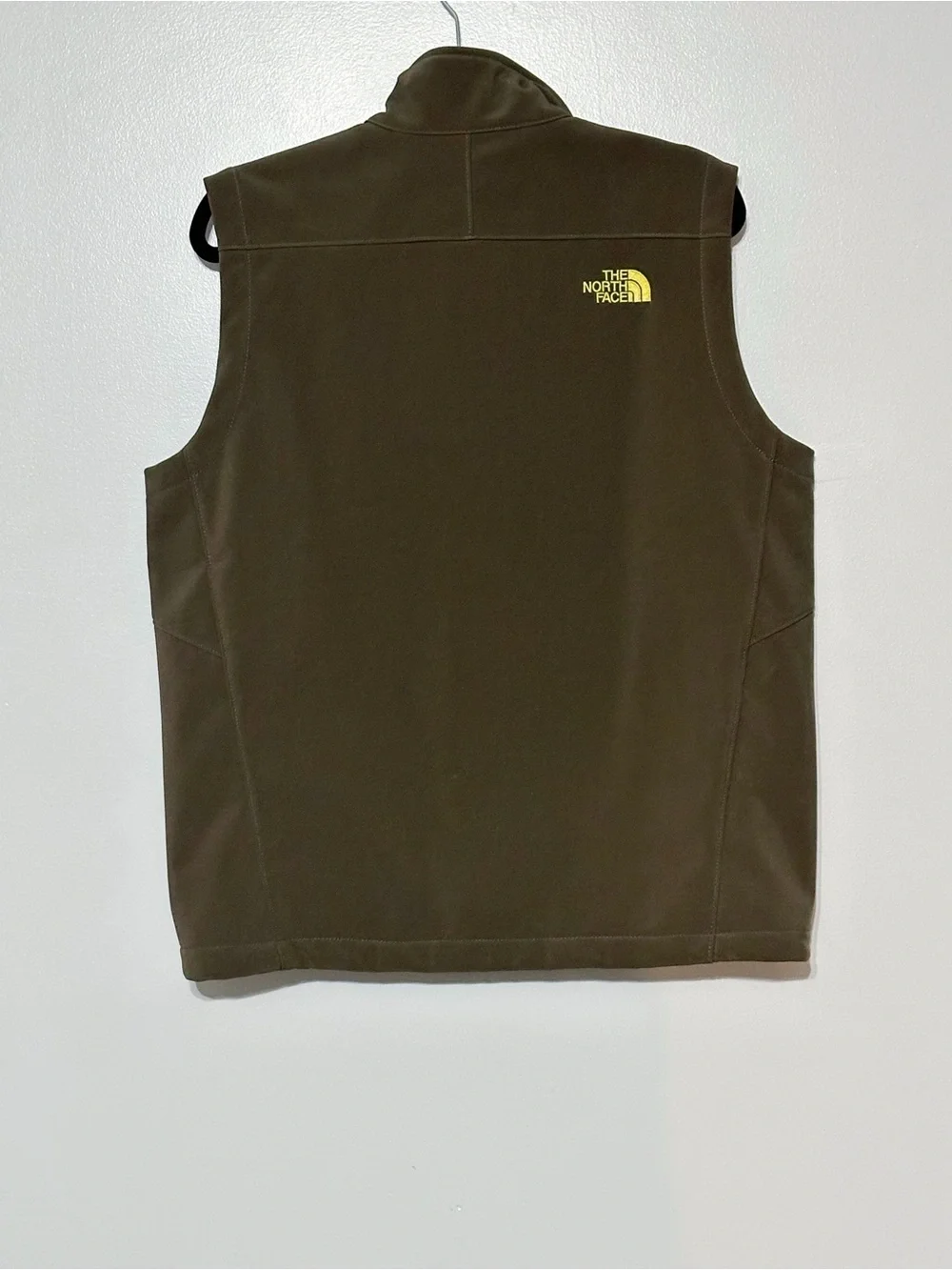 The North Face Men's Apex Bionic Vest With Yellow Logo Size Medium